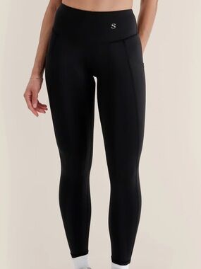 Skinnify Black Resistance Band Leggings Sz XL